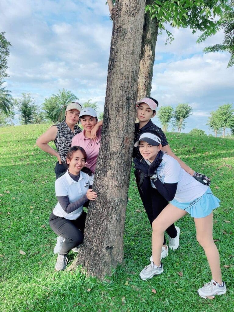 Many Pattaya caddies are also golfers