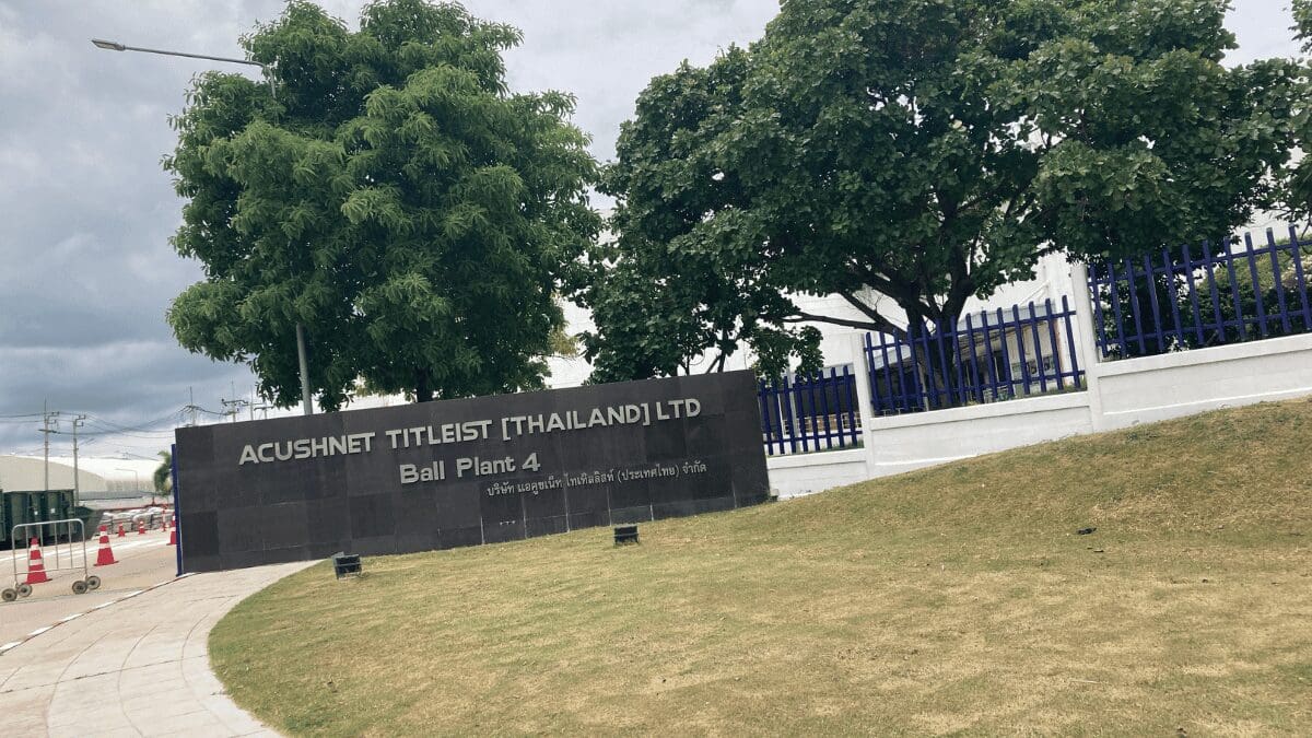 Titleist Golf Ball Plant Thailand